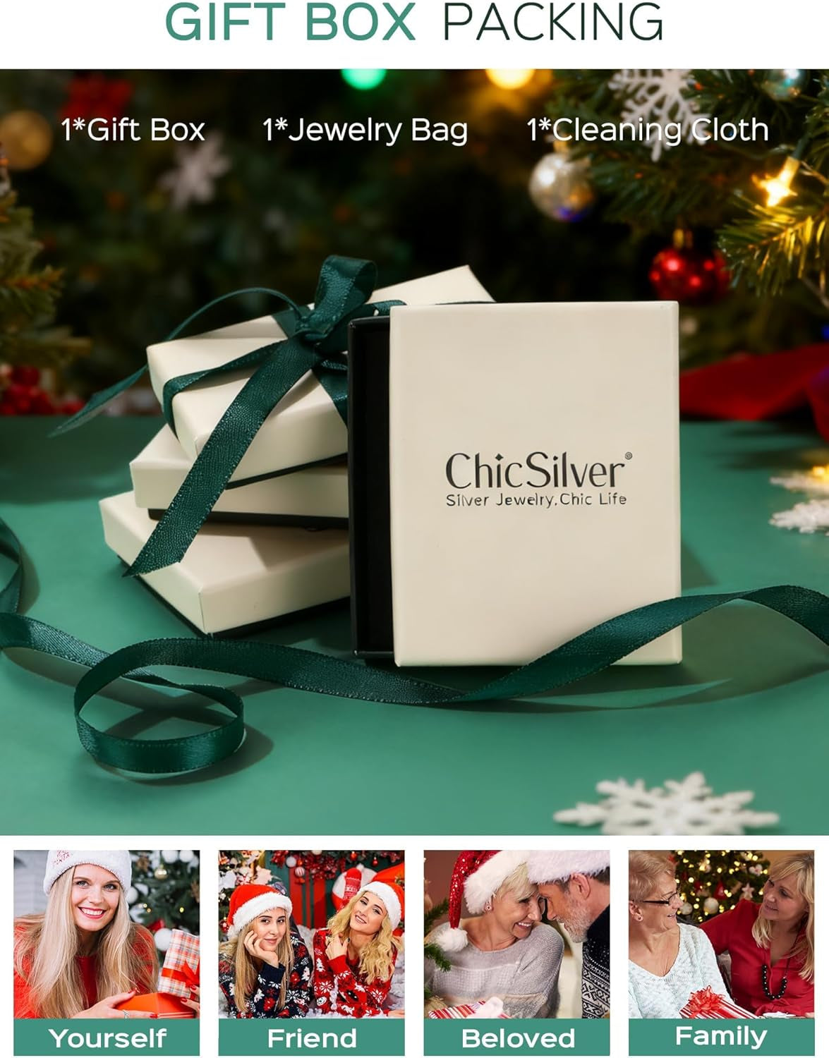 925 Sterling Silver Heart/Round/Pear/Emerald Cut Simulated Birthstone Necklace Birthday Gift for Women Girls