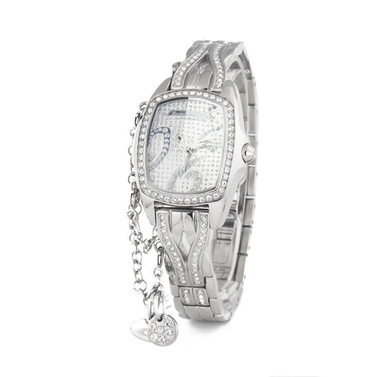 Silver Stainless Steel Bracelet Watch