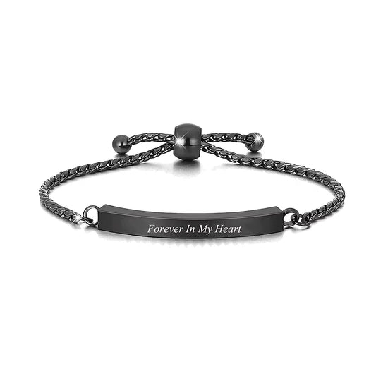 Cremation Bracelet for Ashes Stainless Steel Urn Bangles for Ashes Memorial Keepsake Cremation Memorial Urn Bracelet - Adjustable,Free Fill Kit