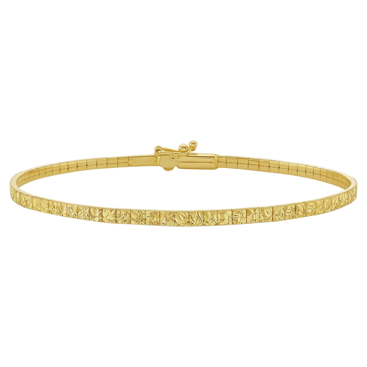 14K Yellow Gold Mini Glacier Bracelet (2.10 mm)