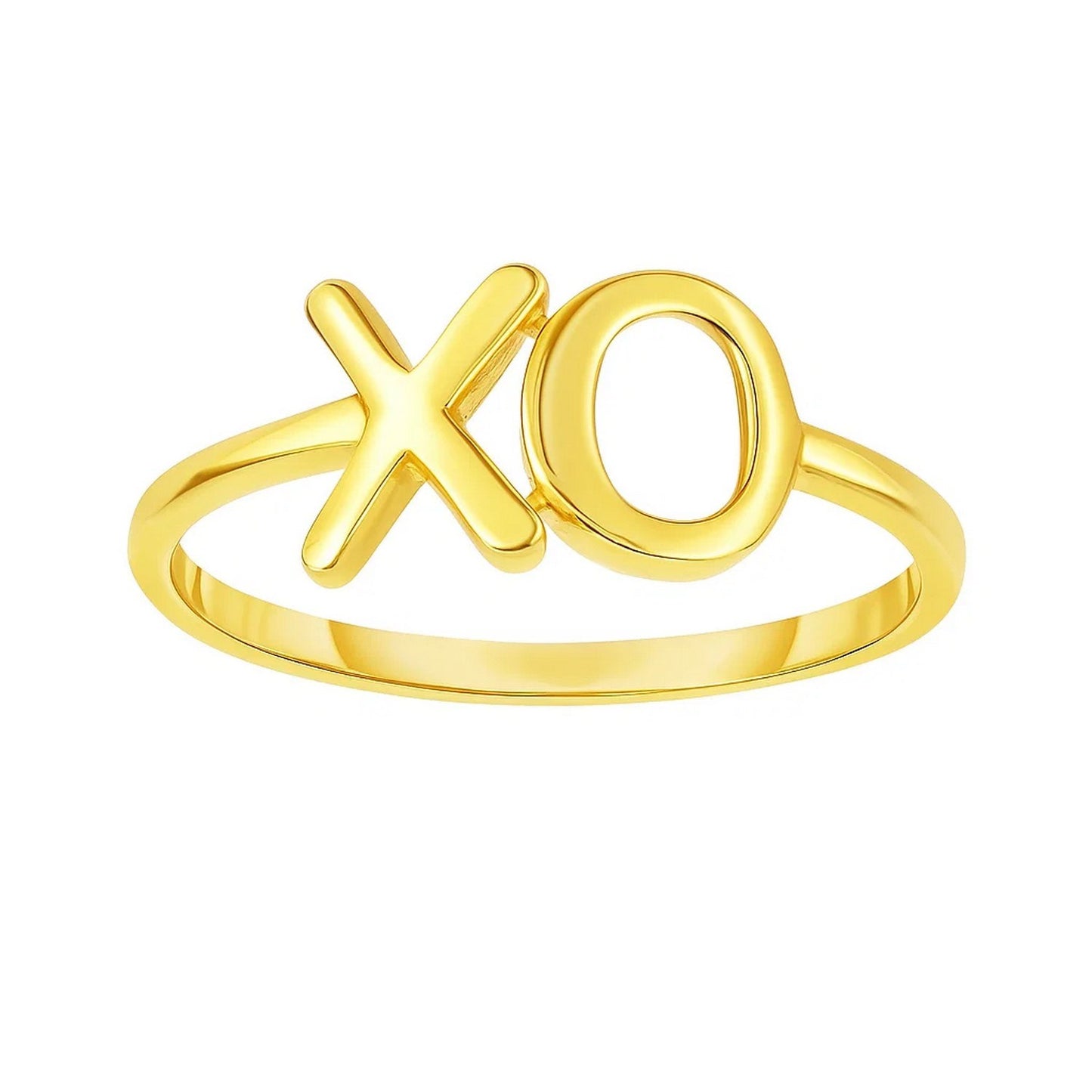 14k Yellow Gold with XO Ring(1.50 mm)